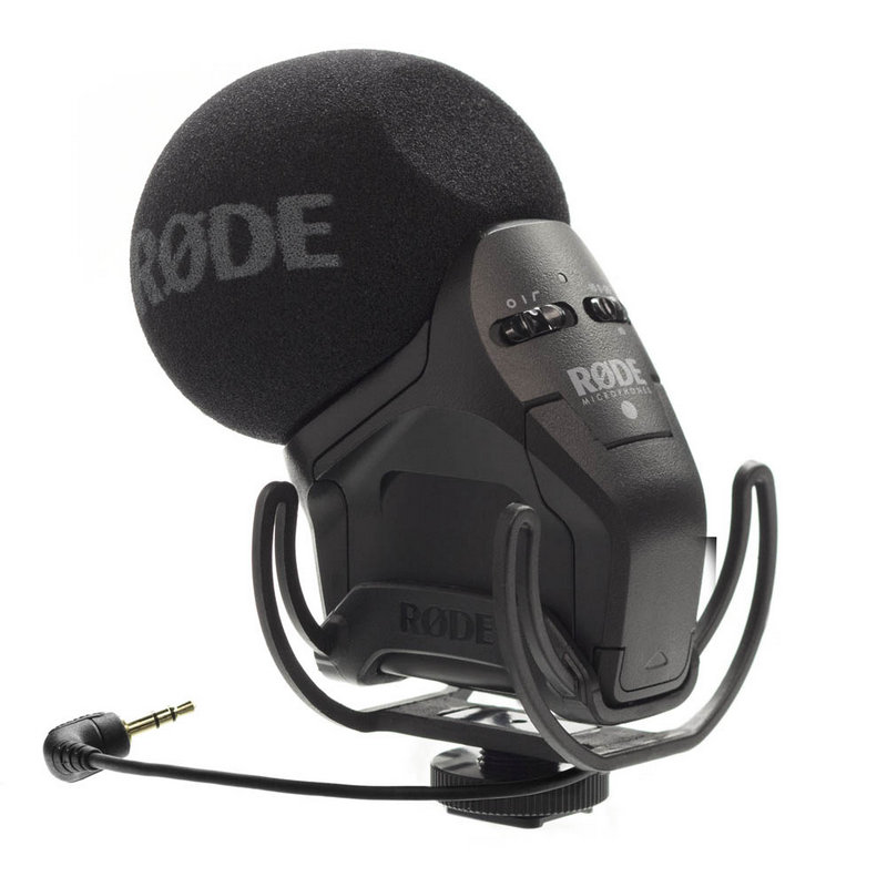Rode Stereo VideoMic Pro Rycote Microfone para Câmara Reflex