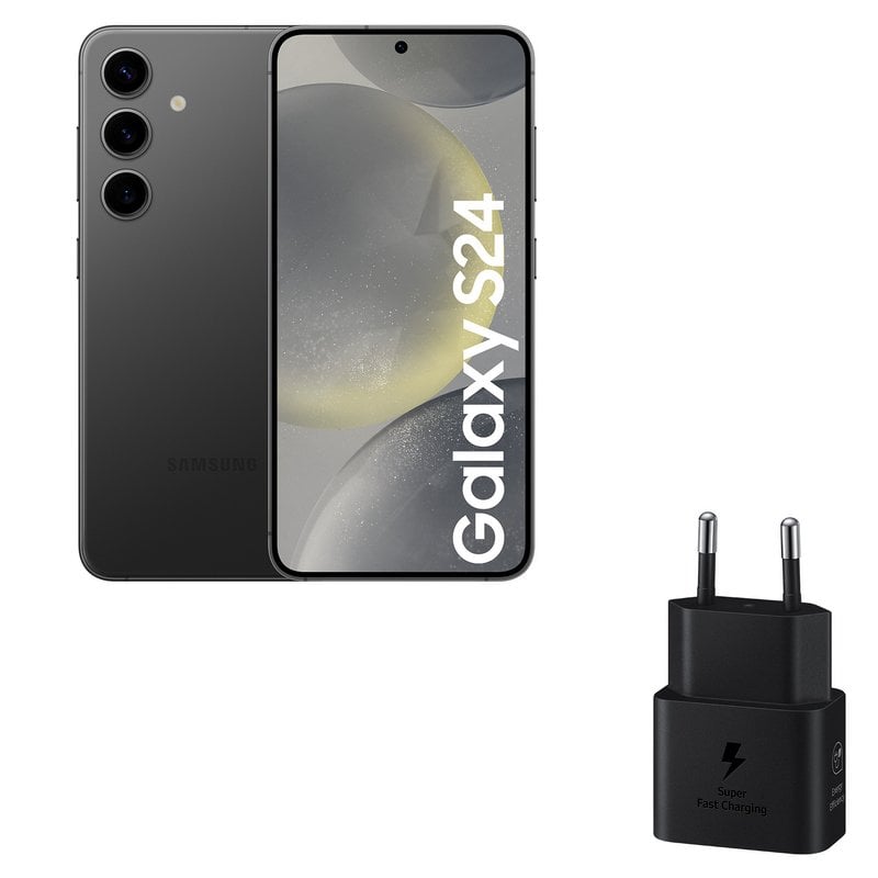 Samsung Galaxy S24 8GB/128GB 6.2'' Preto Onyx Black + Carregador