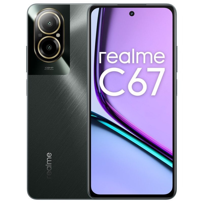 Realme C67 8GB/256GB 6.72'' Black Rock