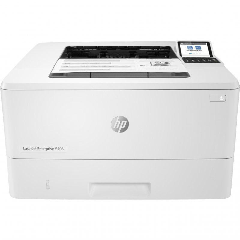 HP LaserJet Enterprise M406dn Impressora Laser Monocromática