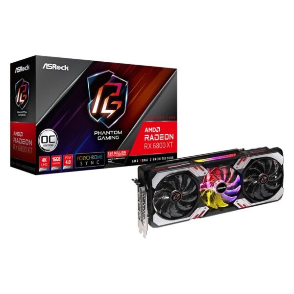 AsRock AMD Radeon RX 6800 XT Phantom Gaming D OC 16GB GDDR6