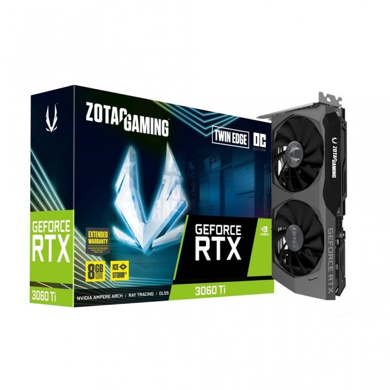 Zotac GAMING GeForce RTX 3060 Ti Twin Edge OC LHR NVIDIA 8 GB GDDR6