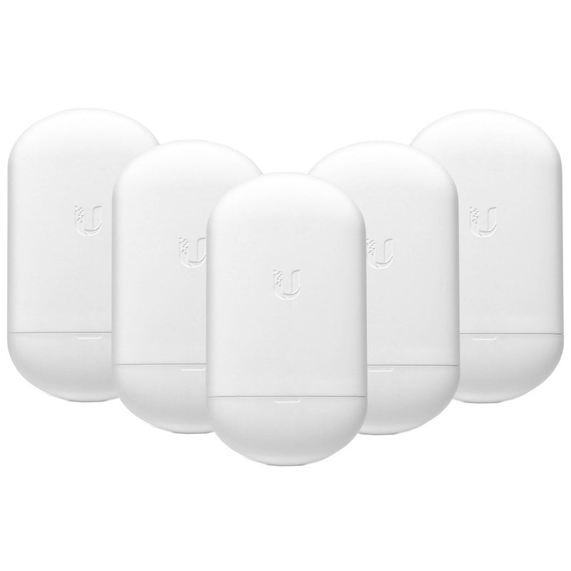 Ubiquiti AirMAX 5G NanoStation AC Loco Pack de 5 Pontos de Acesso