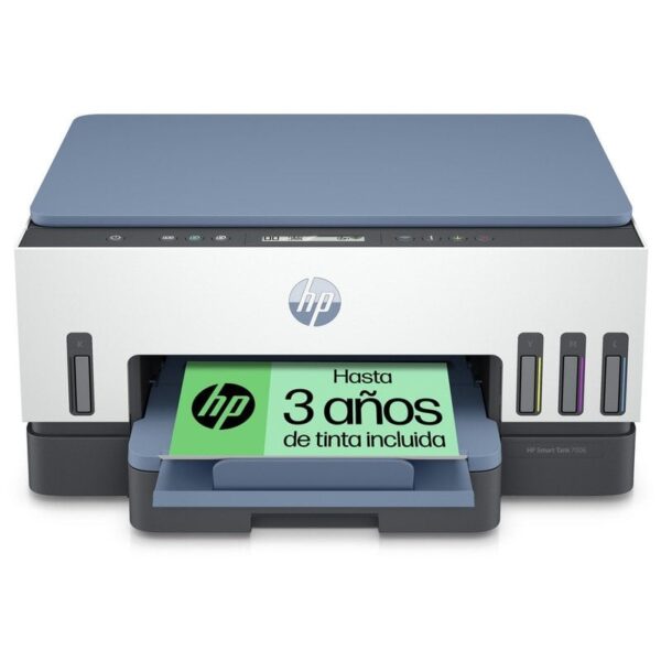 HP Smart Tank 7006 Impressora Multifunções a Cores Duplex WiFi + 3 anos de tinta incluídos