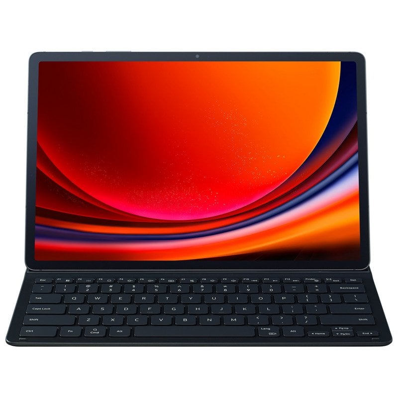 Samsung Book Cover Keyboard Slim Black Keyboard Cover para Galaxy Tab S9 Plus