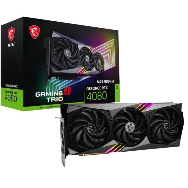 MSI GeForce RTX 4080 GAMING X TRIO 16GB GDDR6X