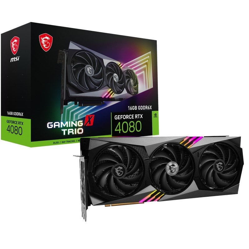 MSI GeForce RTX 4080 GAMING X TRIO 16GB GDDR6X
