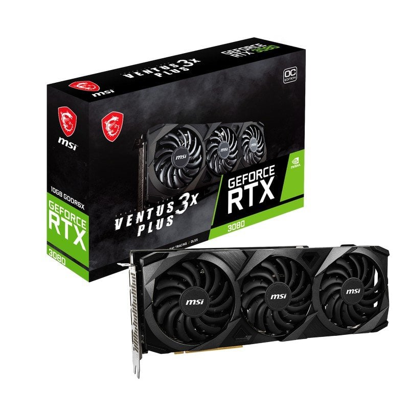 MSI GeForce RTX 3080 VENTUS 3X PLUS OC LHR 10GB GDDR6