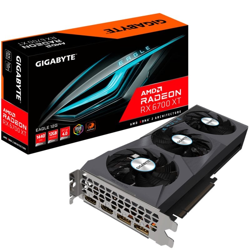 Gigabyte AMD Radeon RX 6700 XT EAGLE 12GB GDDR6