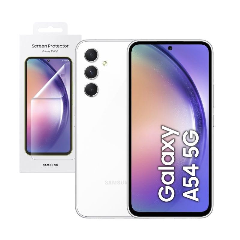 Samsung Galaxy A54 5G 8GB/256GB/6.4" Branco + Protector de Tela
