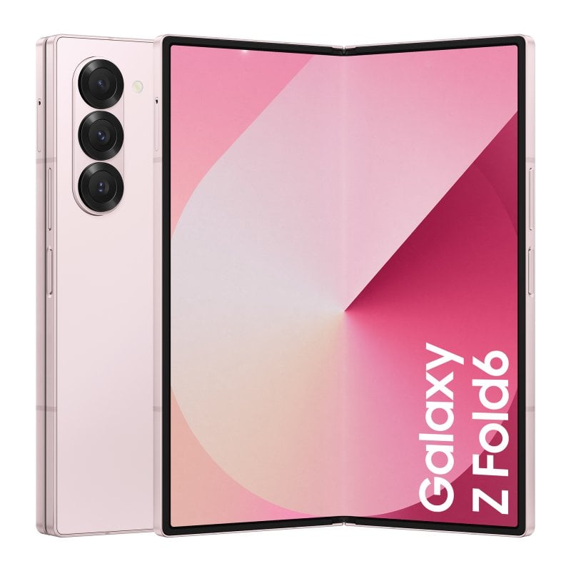 Samsung Galaxy Z Fold6 12GB/256GB 7.6''/6.3'' Smartphone Dobrável com IA Rosa