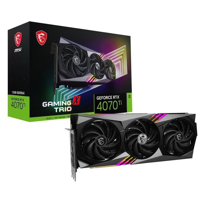 MSI GeForce RTX 4070 Ti GAMING X TRIO 12GB GDDR6X