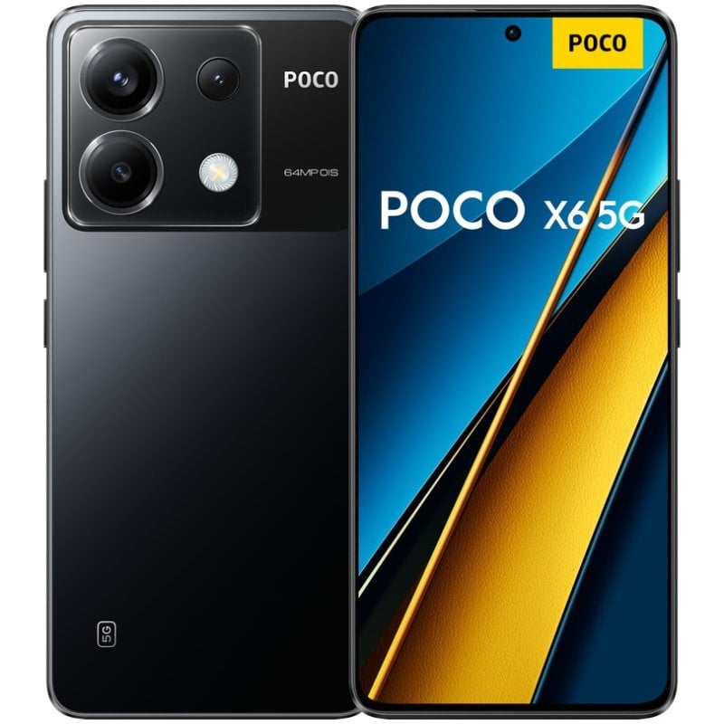 POCO X6 5G 12GB/256GB/6.67" Preto
