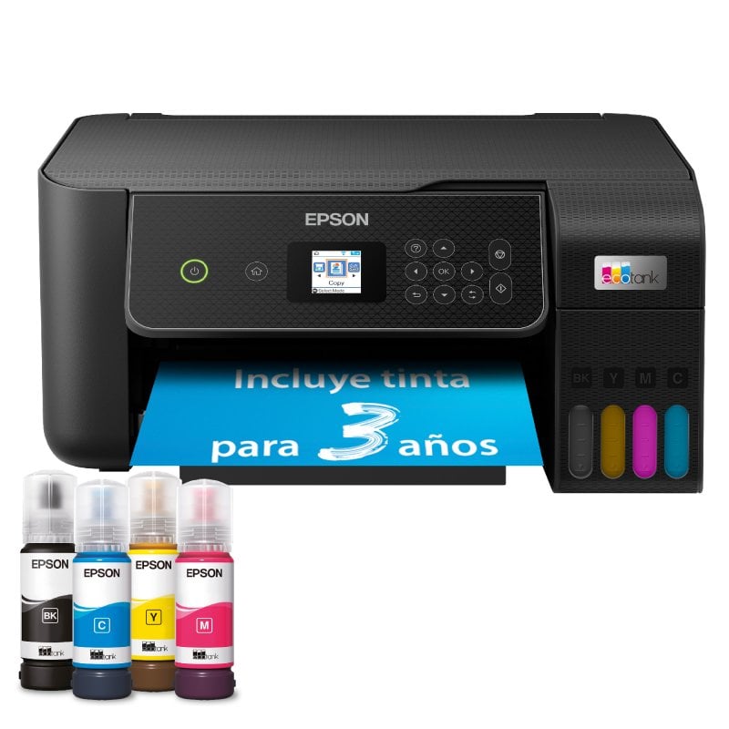 Epson EcoTank ET-2870 Impressora Multifunções a Cores WiFi