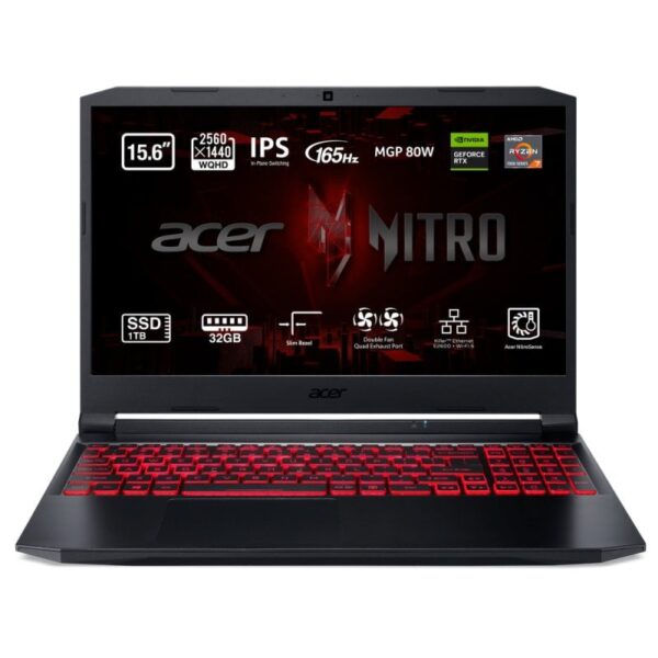 Acer Nitro 5 AN515-45-R6CN AMD Ryzen 7 5800H/16GB/1TB SSD/RTX 3080/15.6"