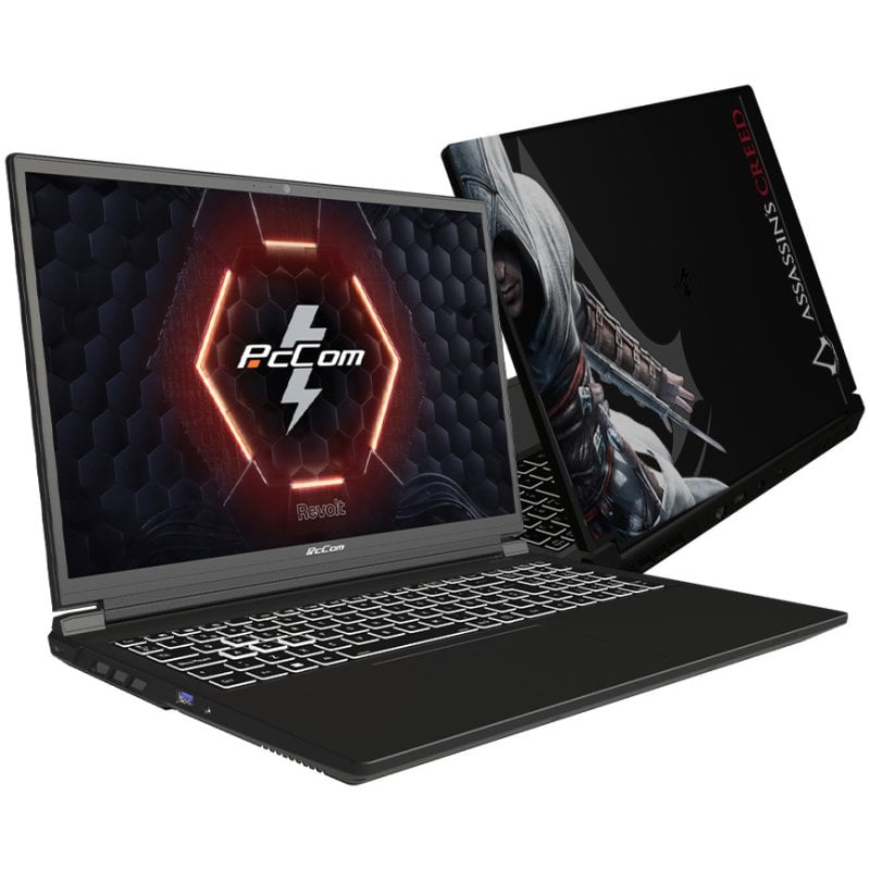 PcCom Revolt 4060 Intel Core i9-14900HX/16GB/1TB SSD/RTX 4060/16"/ Assassins Creed