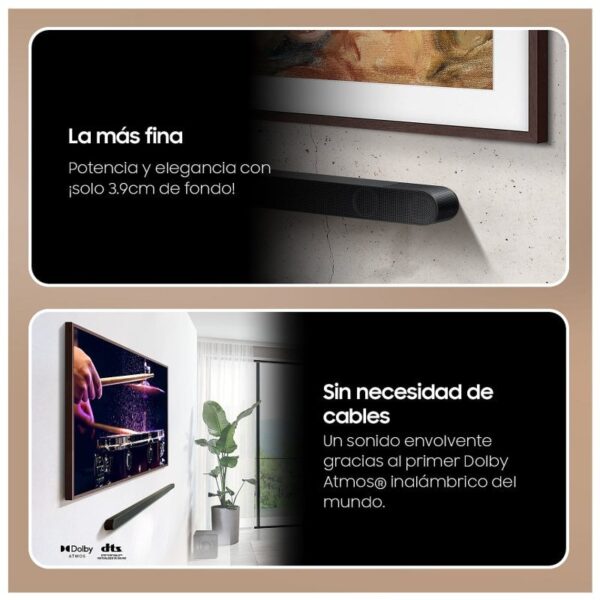 Samsung HW-S800D Barra de Som 3.1.2 Preta