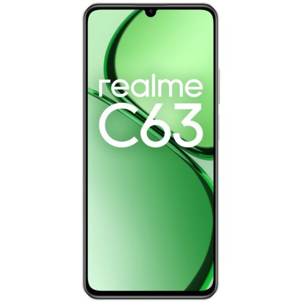 Realme C63 8/256GB 45W Carregamento Rápido 6.74'' Jade Green