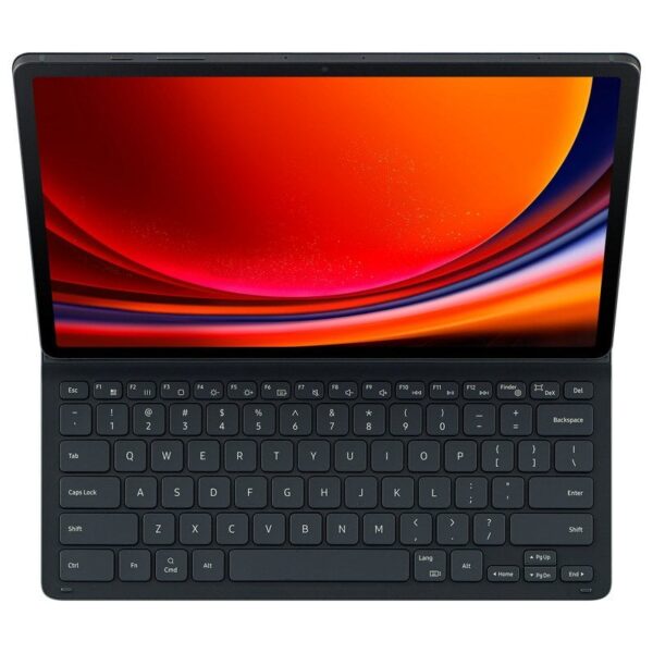 Samsung Book Cover Keyboard Slim Black Keyboard Cover para Galaxy Tab S9 Plus