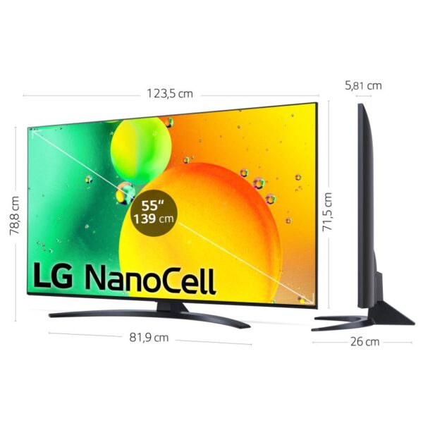 LG 55NANO766QA 55" LED NanoCell UltraHD 4K HDR10 Pro