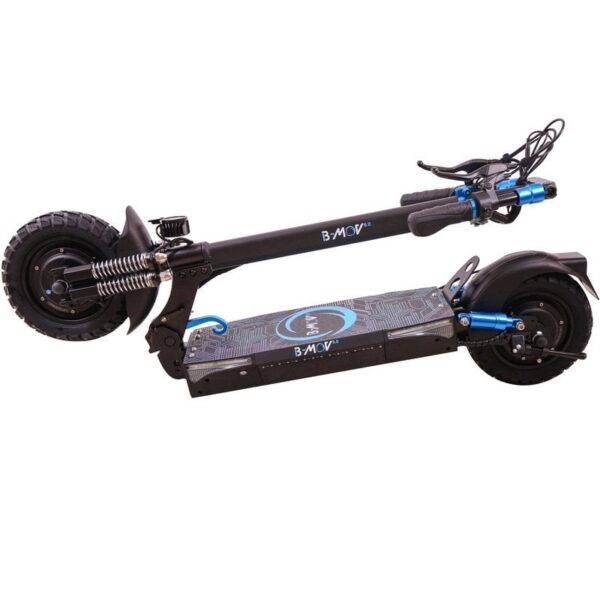 B-Mov 6.0 Cadaques Trotinete Elétrica 1000W (500W+500W) 10" Preta