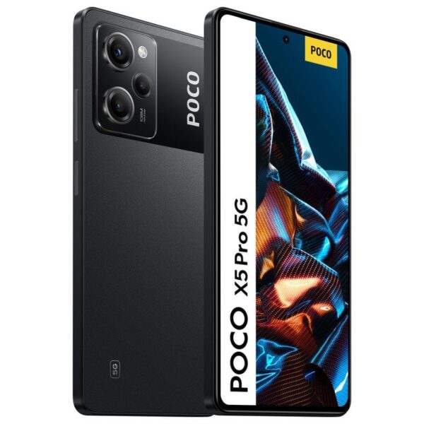 POCO X5 Pro 5G 8GB/256GB/6.67" Preto + Cabo USB-C para Jack