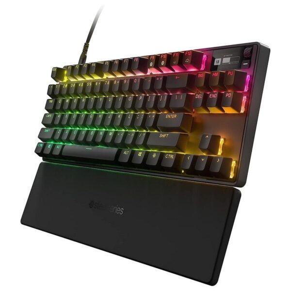 Steelseries Apex Pro TKL 2023Teclado Mecânico Gaming RGB Switch OmniPoint 2.0 Layout US