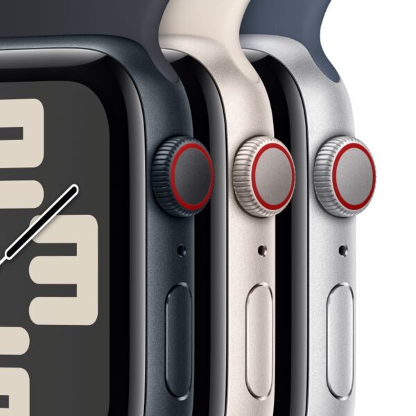 Apple Watch SE GPS + Cellular 40mm Alumínio Meia-Noite com Braceletes Loop Meia-Noite