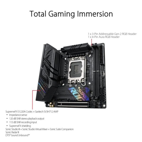 ASUS ROG STRIX B760-I GAMING WIFI