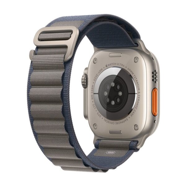 Apple Watch Ultra 2 GPS + Celular 49 mm Caixa em titânio comcorreia Loop Alpine Blue Pequeno