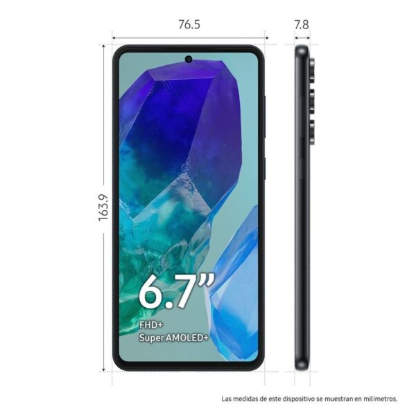 Samsung Galaxy M55 5G 8GB/256GB/6.7" Preto