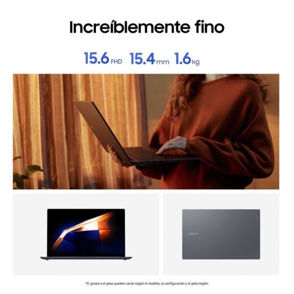 Samsung Galaxy Book4 15 NP750XGJ-KG2ES Intel Core i5-1335U/16GB/512GB SSD/15.6"