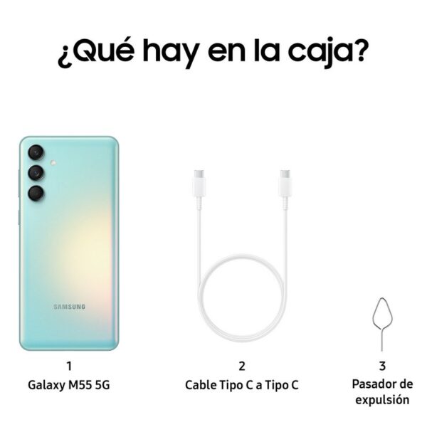 Samsung Galaxy M55 5G 8GB/128GB/6.7" Verde Claro
