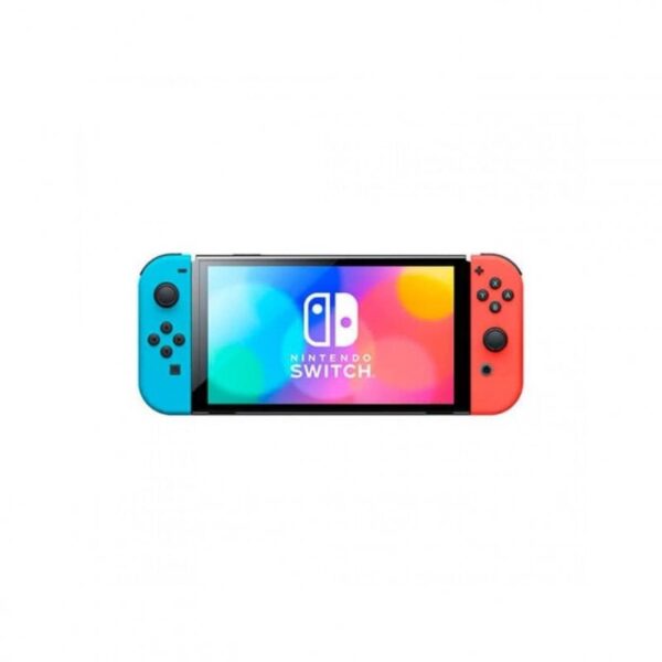 Nintendo Switch OLED Azul Néon/Vermelho Néon