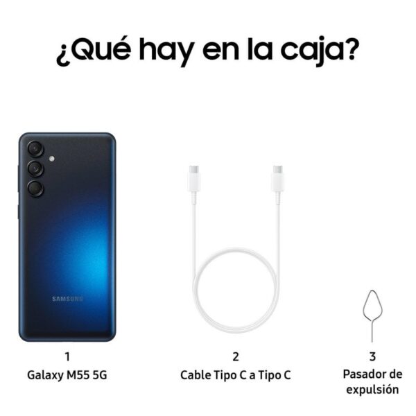 Samsung Galaxy M55 5G 8GB/256GB/6.7" Preto
