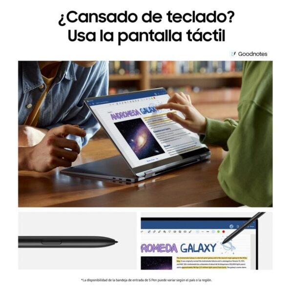 Samsung Galaxy Book4 360 NP750QGK-KG1ES Intel Evo Core 5 120U/8GB/512GB SSD/15.6" Tátil