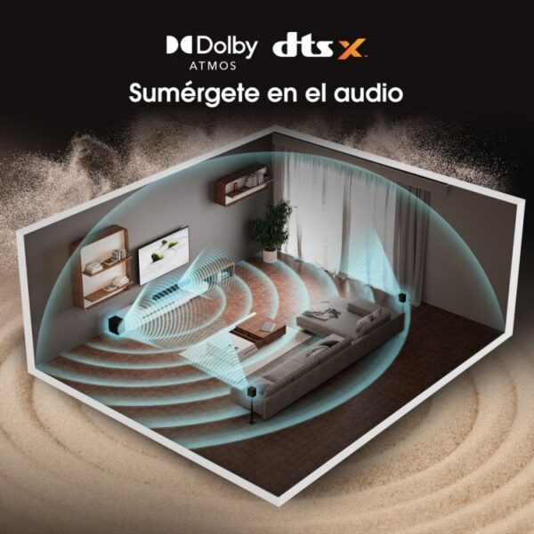 Hisense AX5100G Barra de Som 5.1 340W Preta