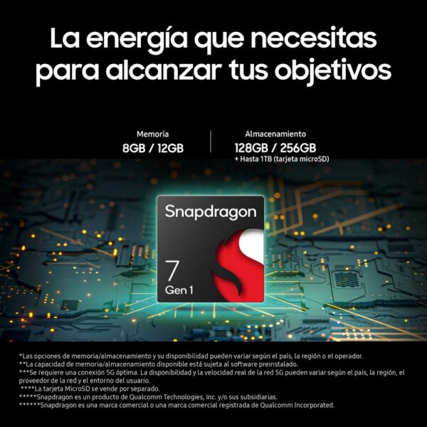 Samsung Galaxy M55 5G 8GB/128GB/6.7" Verde Claro