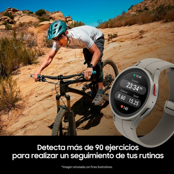 Samsung Galaxy Watch5 Pro 4G 45mm Smartwatch Cinzento Titânio