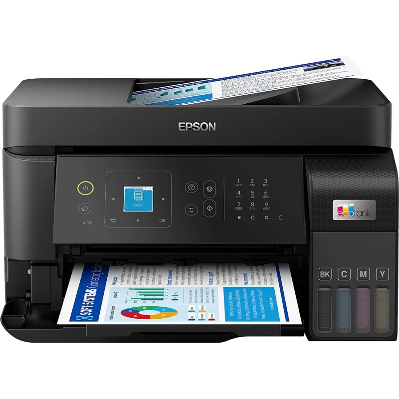 Epson EcoTank ET-4810 Multifunções Wifi/Fax com Depósito de Tinta Recarregável