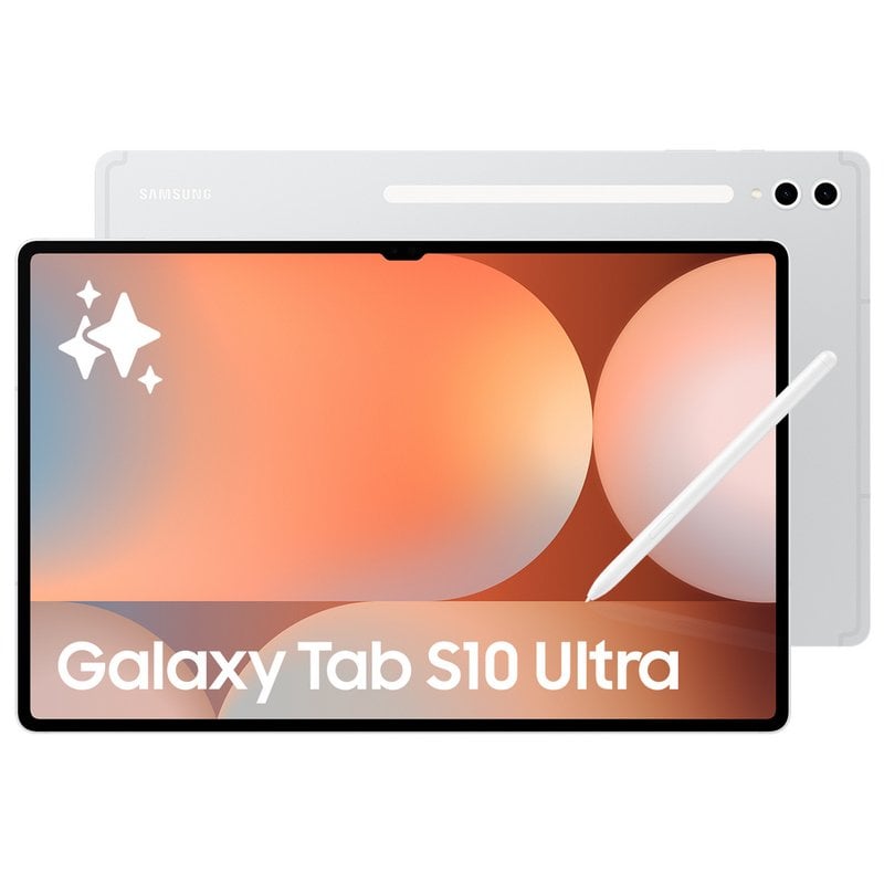 Samsung Galaxy Tab S10 Ultra WiFi 14.6" AMOLED 12GB/256GB Dimensity 9300 Bateria 11.200mAh Prateado
