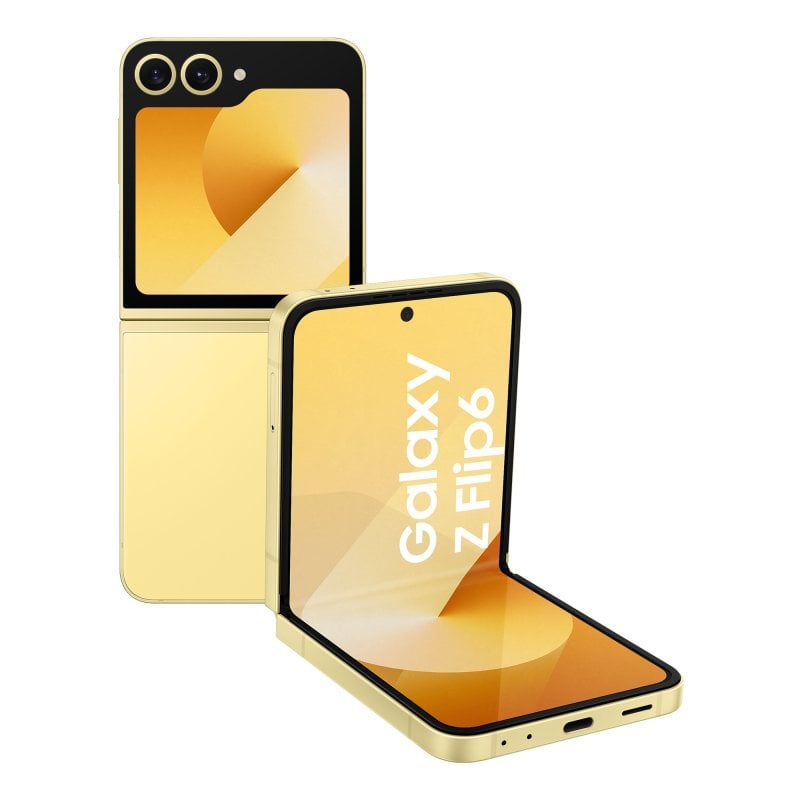 Samsung Galaxy Z Flip6 12GB/512GB 6.7''/3.4'' Smartphone Dobrável com IA Amarelo