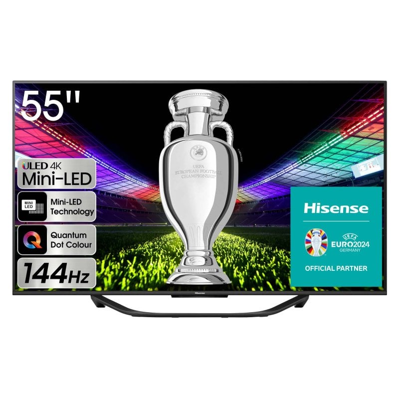 Hisense 55U7KQ 55" Mini LED Ultra HD 4K HDR10+ Smart TV