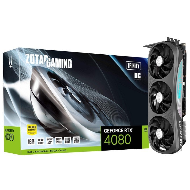 Zotac Gaming GeForce RTX 4080 TRINITY OC 16GB GDDR6X
