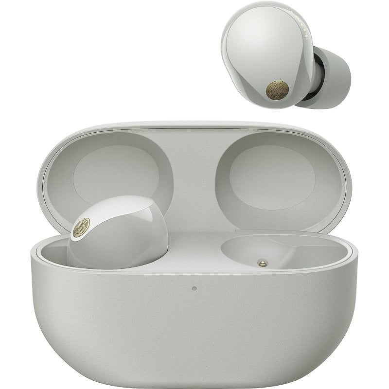 Sony WF-1000XM5 Auriculares Sem fios com cancelamento de ruído Prateados