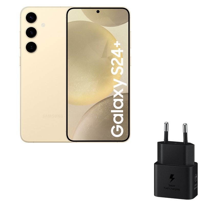 Samsung Galaxy S24 Plus 12GB/256GB 6.7'' Amarelo Amber Yellow + Carregador