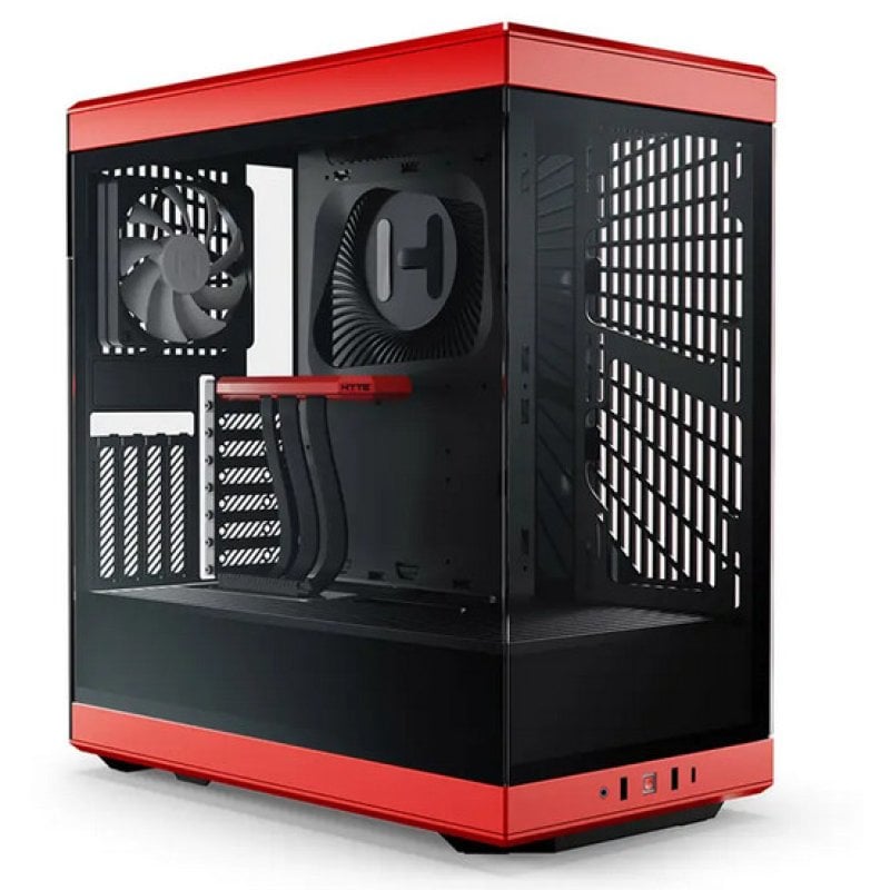 Hyte Y40 Vidro Temperado USB 3.0 Vermelho