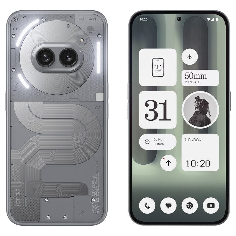 Nothing Phone 2(a) Plus 12GB/256GB 6,7'' Cinzento