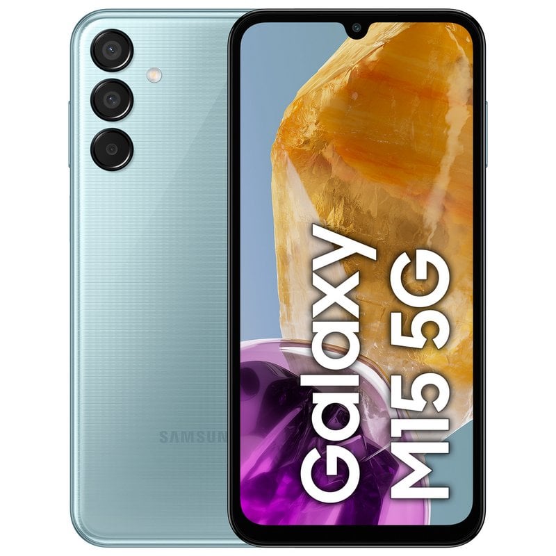 Samsung Galaxy M15 5G 4/128 GB Azul Claro Grátis
