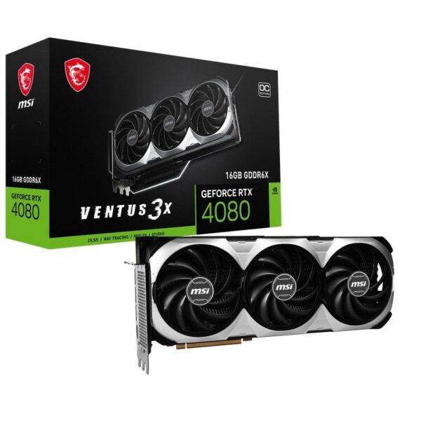 MSI GeForce RTX 4080 VENTUS 3X OC 16GB GDDR6X